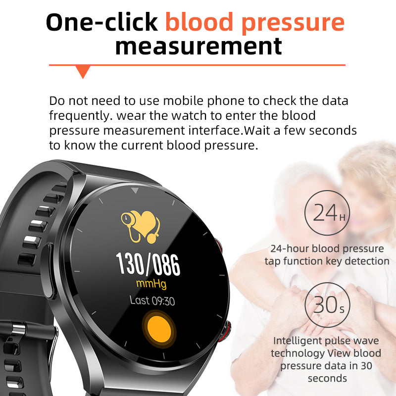 Smartwatch for Health Monitoring with ECG and Heart Rate Monitoring
