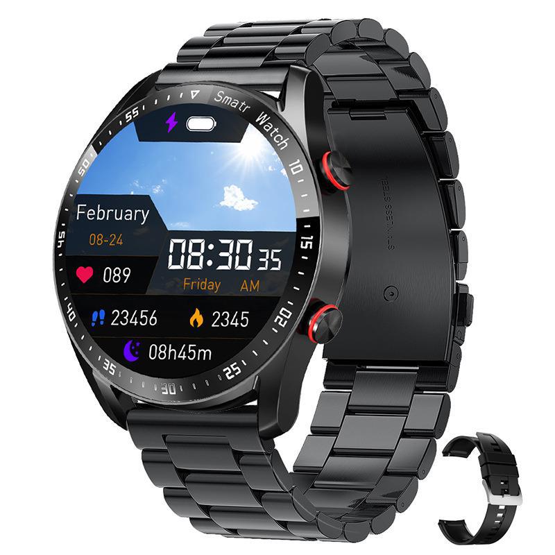 Smartwatch for Health Monitoring with Large HD Screen and Waterproof Design