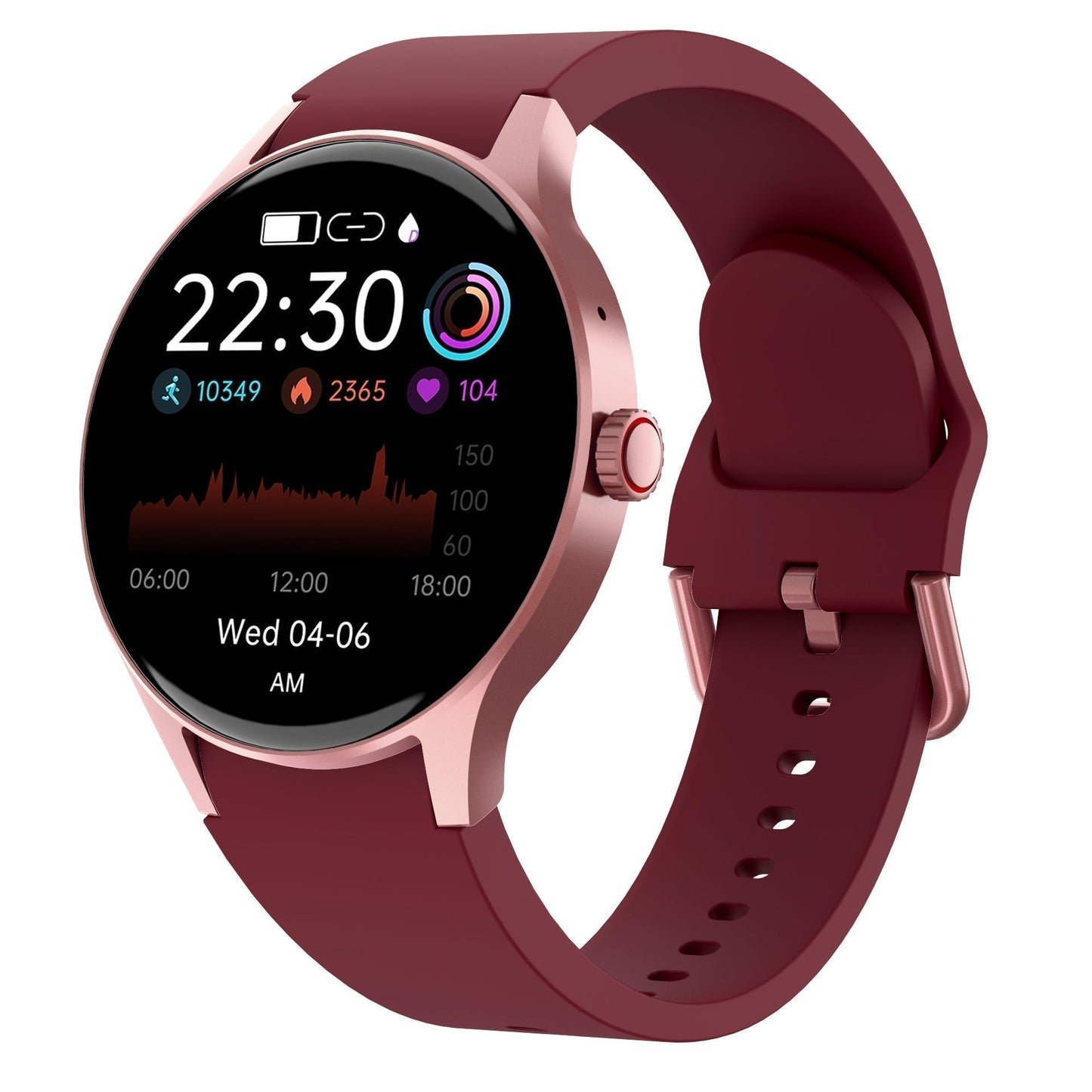 Smartwatch with Fitness Tracker and Health Monitor