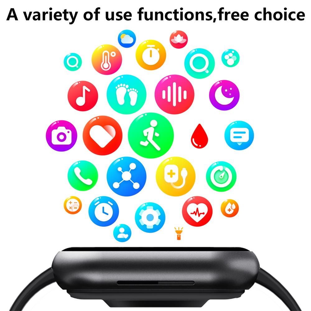 Smartwatch with Fitness Tracker and Health Monitor