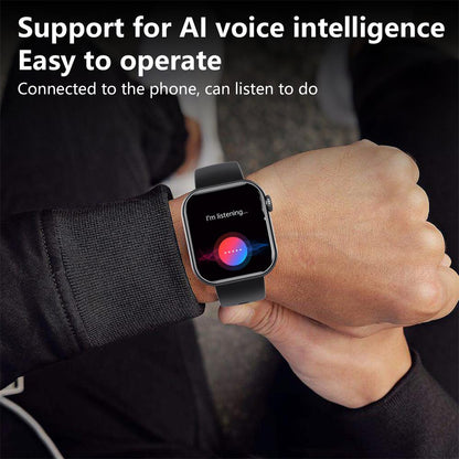 Smartwatch with Fitness Tracker and Health Monitor