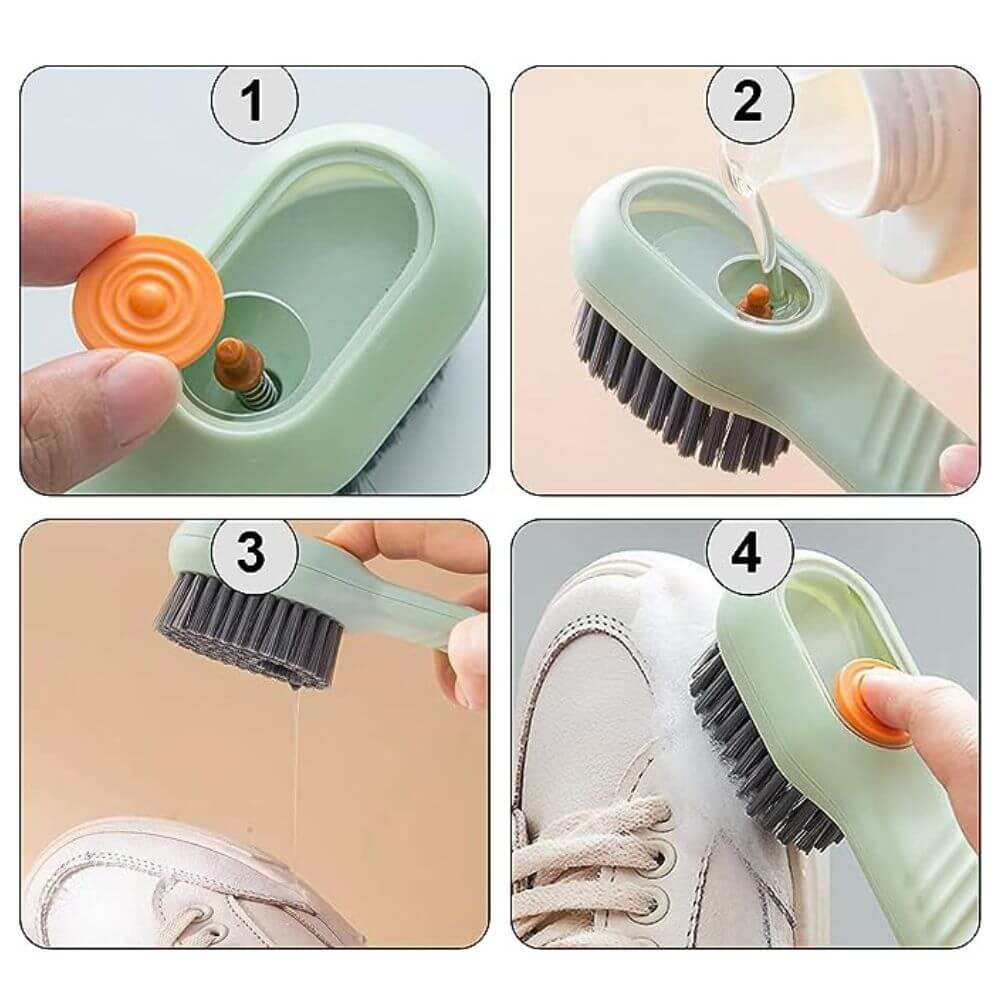 Soap dispenser Cleaning brush