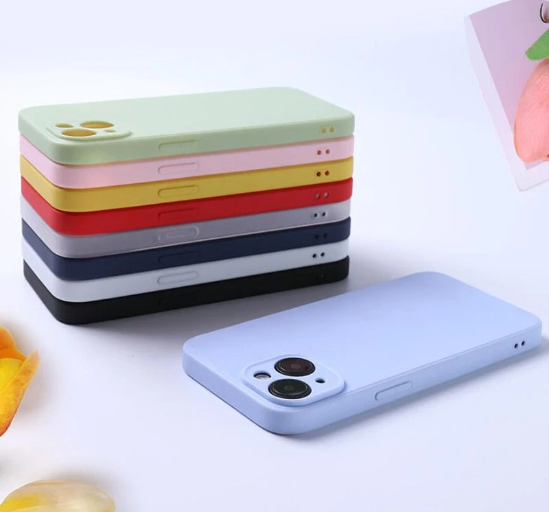 Soft Back Silicone iphone case