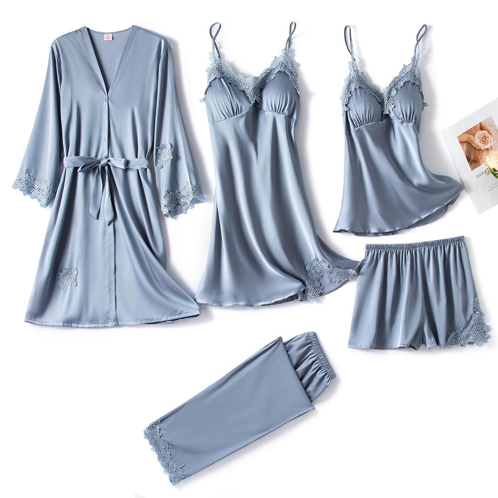 Soft Silk Look Pajama Set