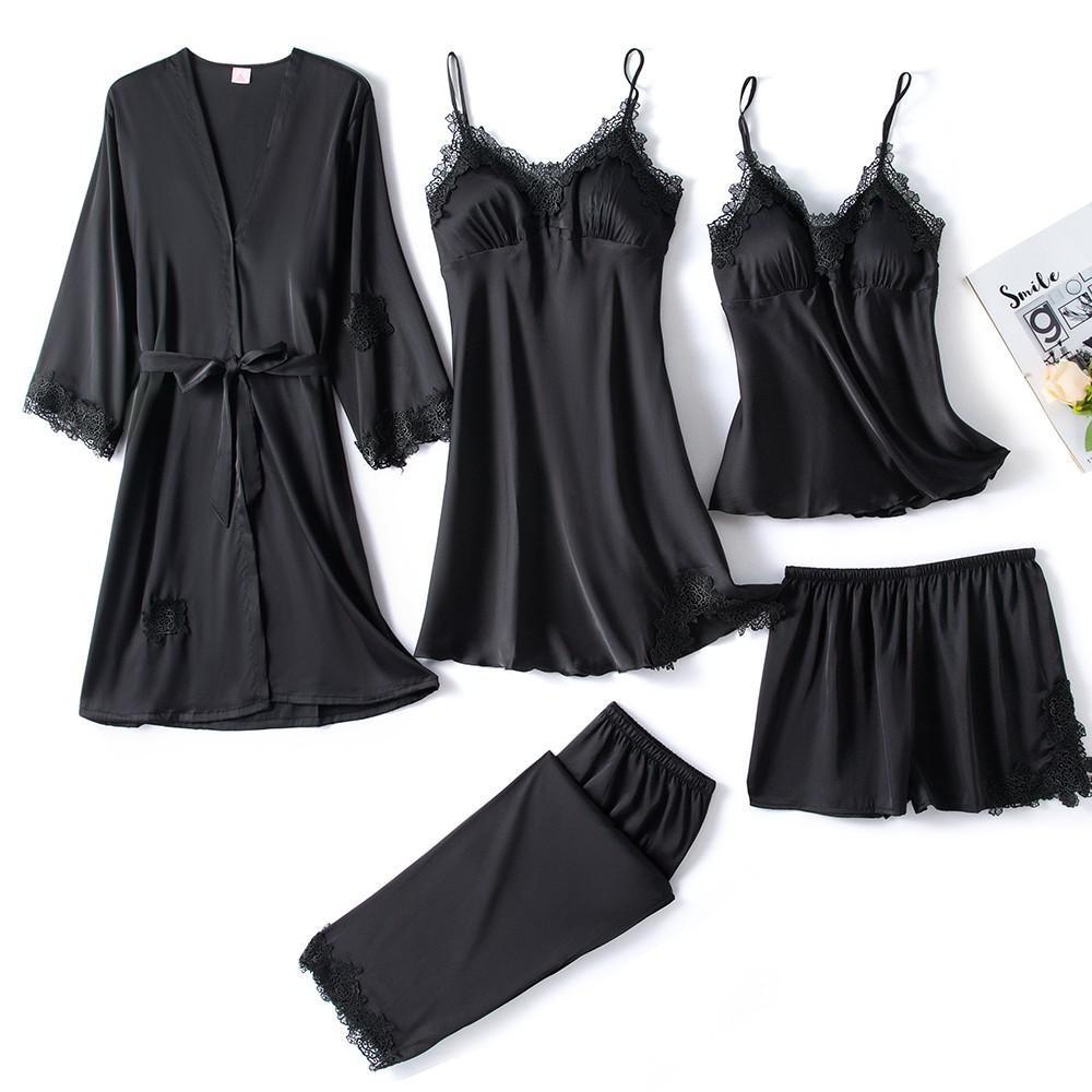 Soft Silk Look Pajama Set