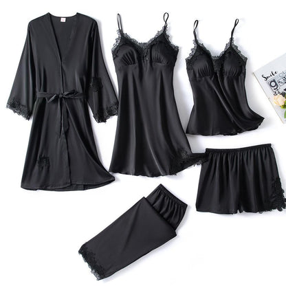 Soft Silk Look Pajama Set