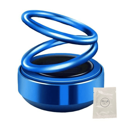 Solar-powered car air freshener