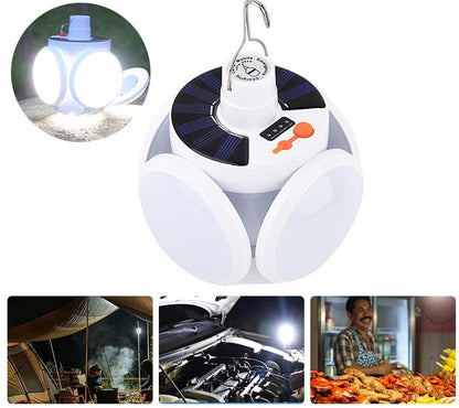 Solar-powered lantern