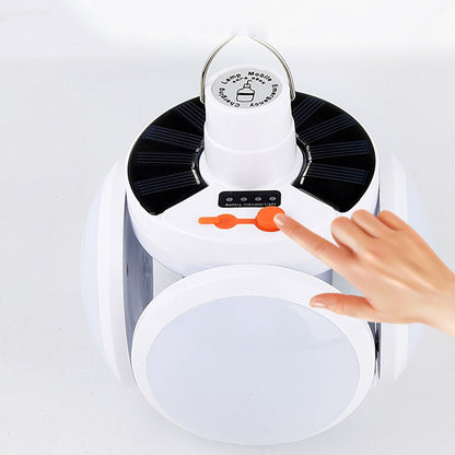 Solar-powered lantern