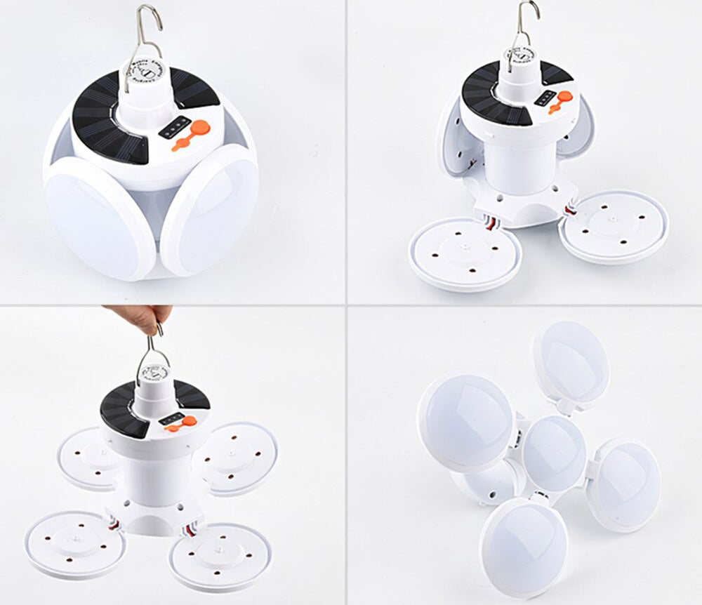 Solar-powered lantern