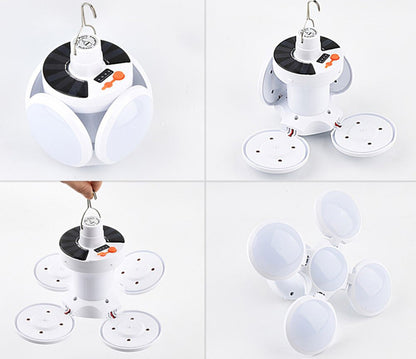 Solar-powered lantern
