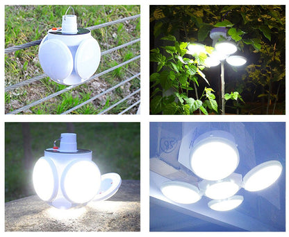 Solar-powered lantern