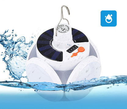 Solar-powered lantern