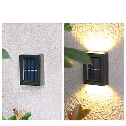 Solar-powered outdoor Patio Wall Light