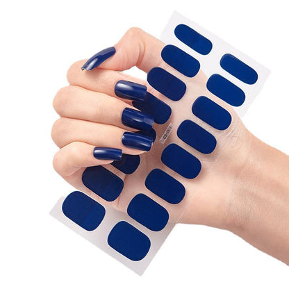 Solid Colours Nail Stickers (16 tips/set)