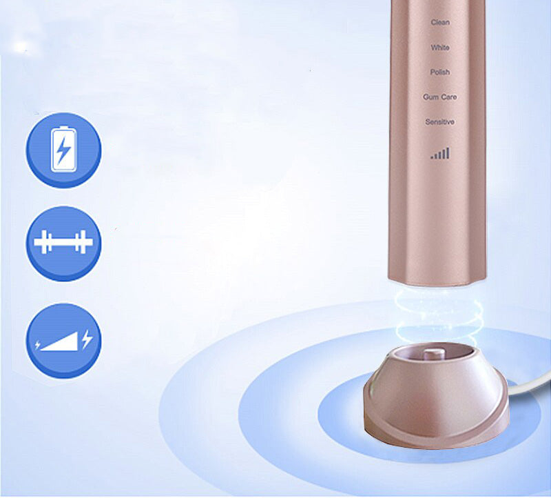 Sonic electric rechargeable toothbrush