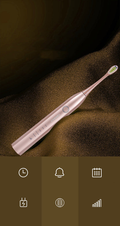 Sonic electric rechargeable toothbrush