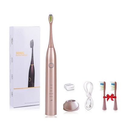 Sonic electric rechargeable toothbrush
