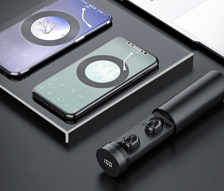 Space Capsule Bluetooth Earphones