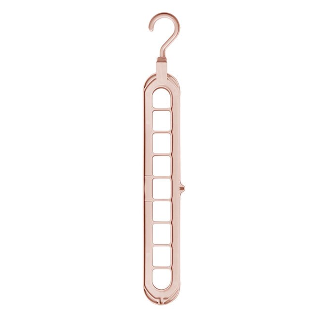 Space-saving 9-hole hanger