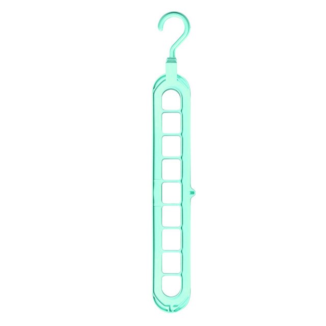 Space-saving 9-hole hanger