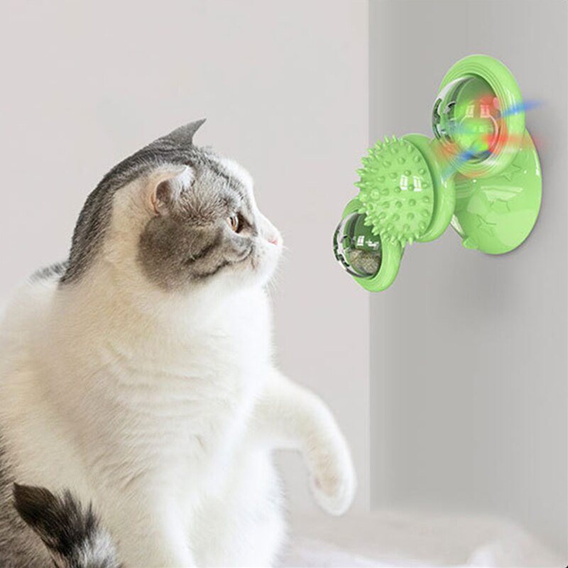 Spinning Windmill Cat Toy
