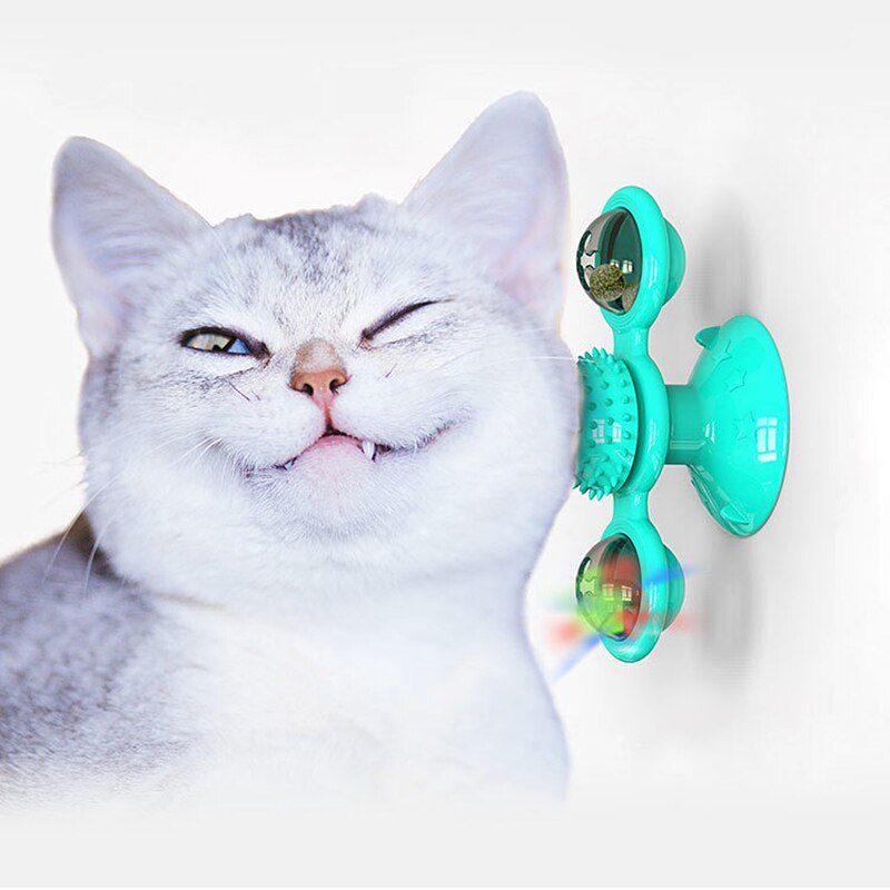 Spinning Windmill Cat Toy