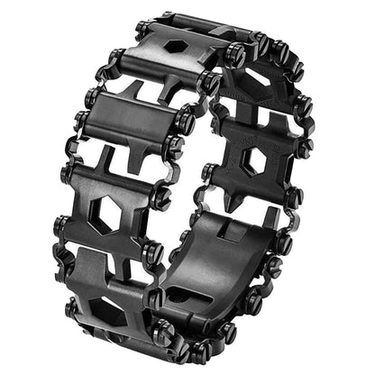 Stainless steel multi-tool bracelet