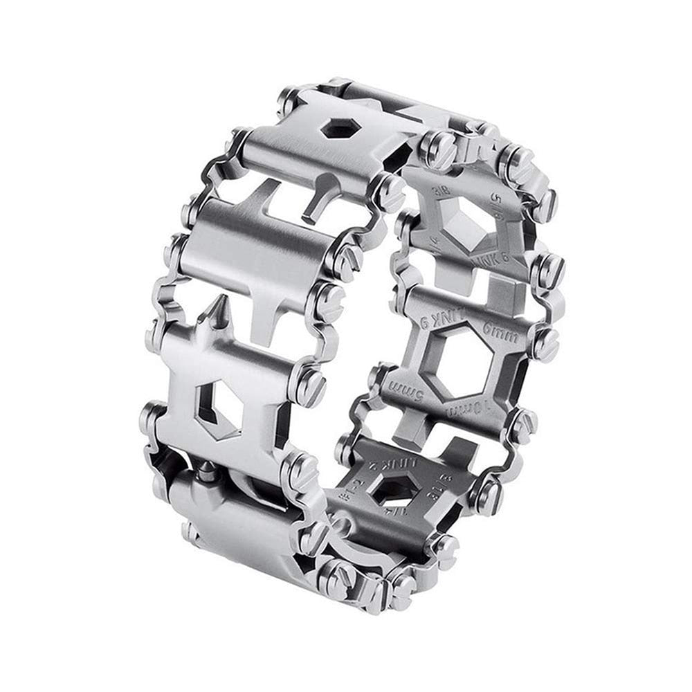 Stainless steel multi-tool bracelet