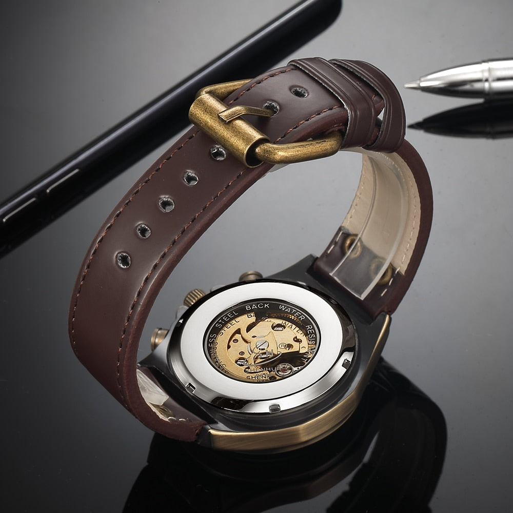 Steampunk Vintage Skeleton Watch