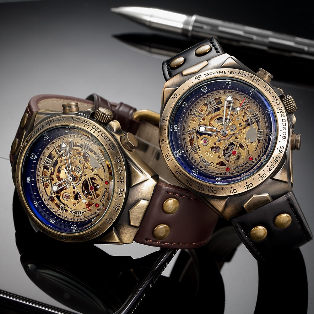 Steampunk Vintage Skeleton Watch