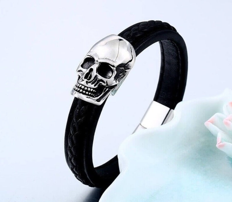 Steel Punk Skull Bracelet
