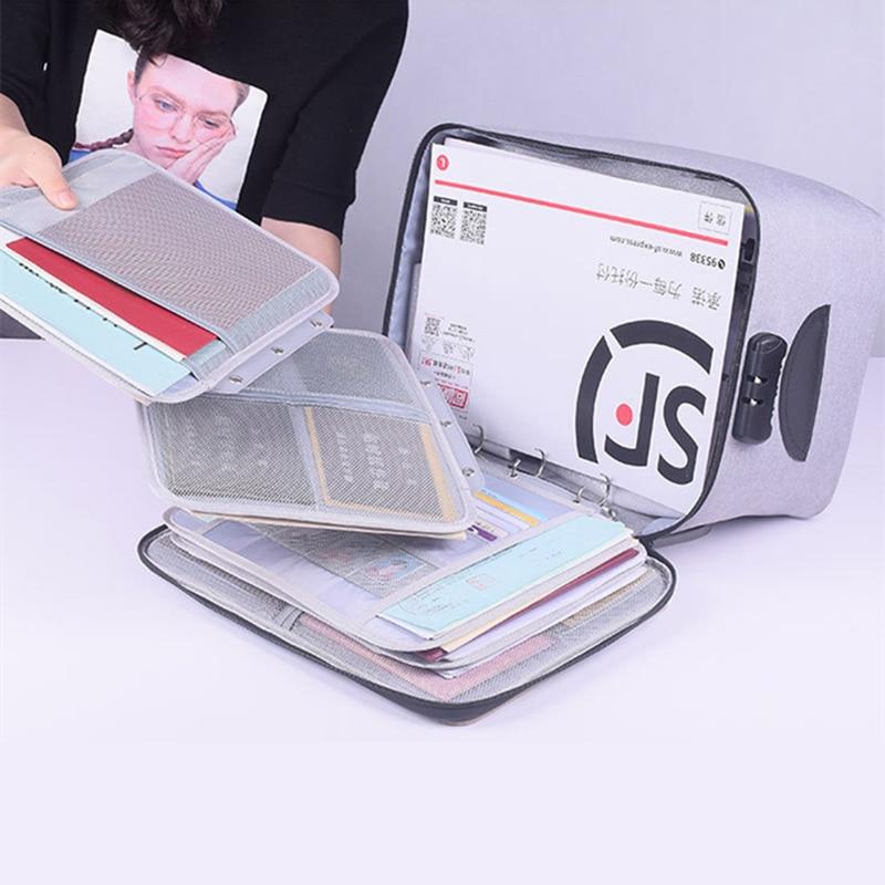 Storage bag for documents