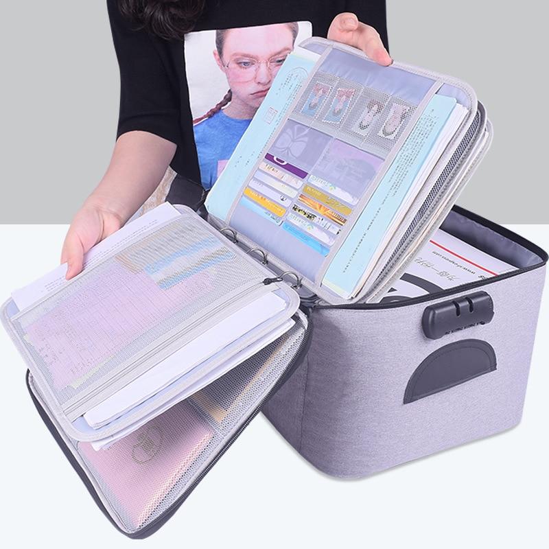 Storage bag for documents