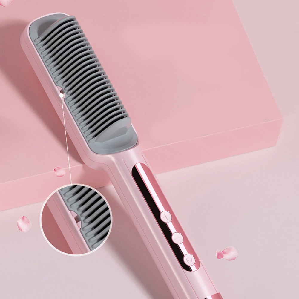 Straightener & Curling Brush