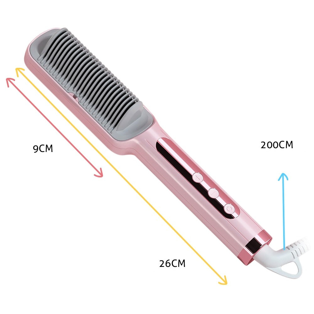 Straightener & Curling Brush