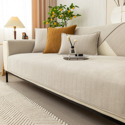 Stretchable sofa cover for 1-seat, 2-seat, 3-seat and corner sofas Polyester-Spandex