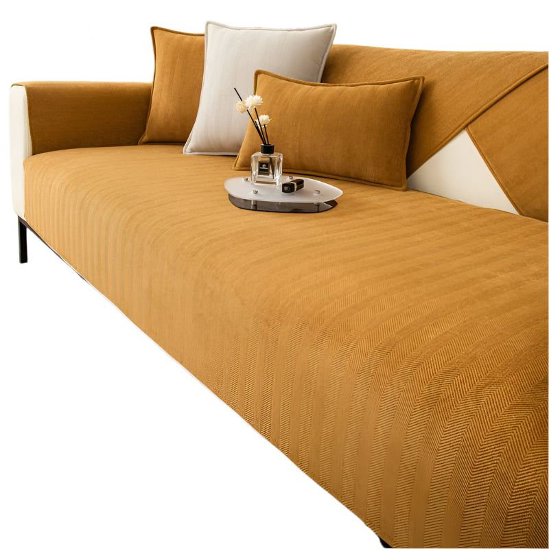 Stretchable sofa cover for 1-seat, 2-seat, 3-seat and corner sofas Polyester-Spandex