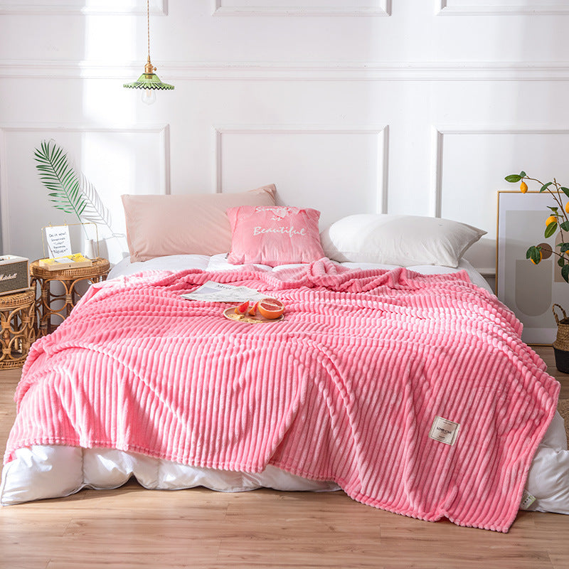 Striped Flannel Blanket