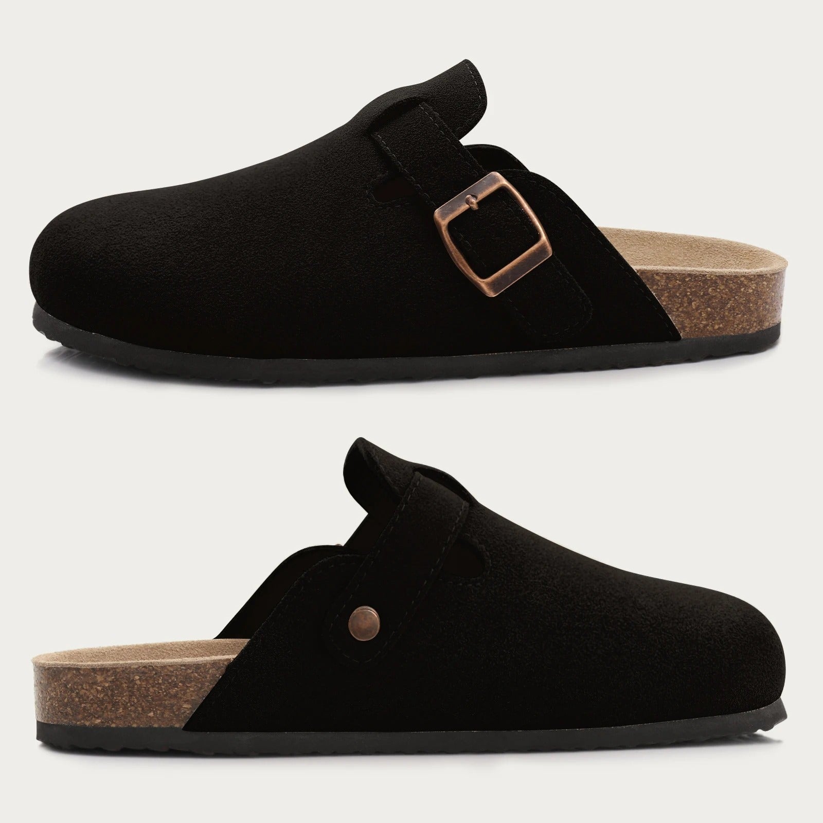 Suede Style Clog House Slippers for women