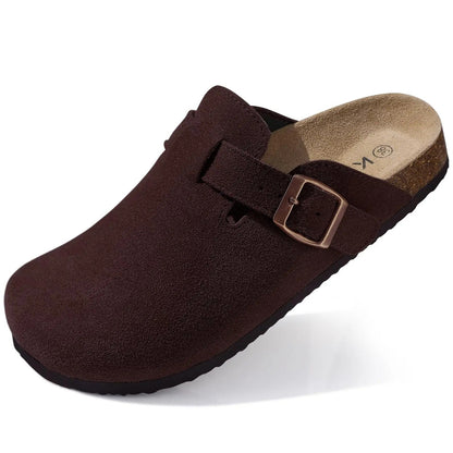 Suede Style Clog House Slippers for women