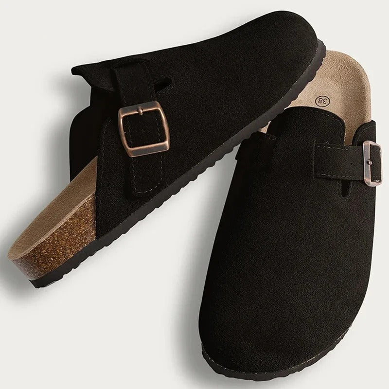 Suede Style Clog House Slippers for women