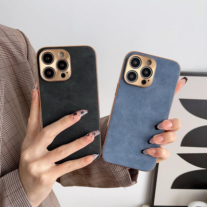 Suede Style Phone Case For Iphone