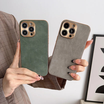 Suede Style Phone Case For Iphone