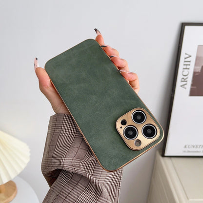 Suede Style Phone Case For Iphone