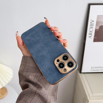 Suede Style Phone Case For Iphone