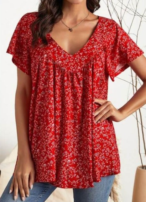 Summer Woman Sleeveless Shirt