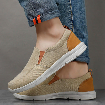 Summer canvas shoes for men