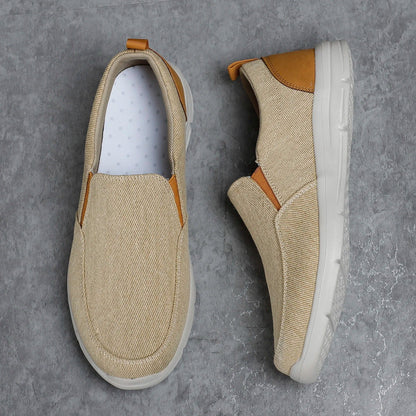 Summer canvas shoes for men