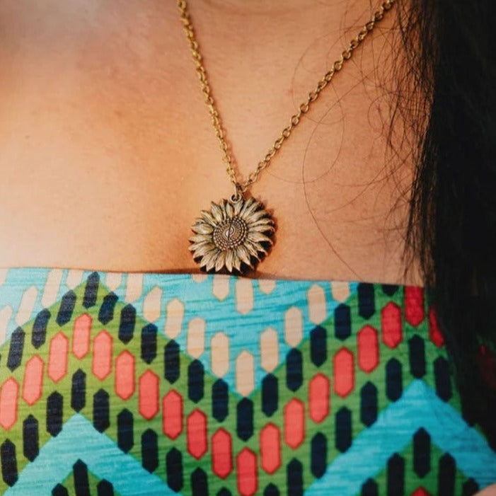 Sunflower Necklace